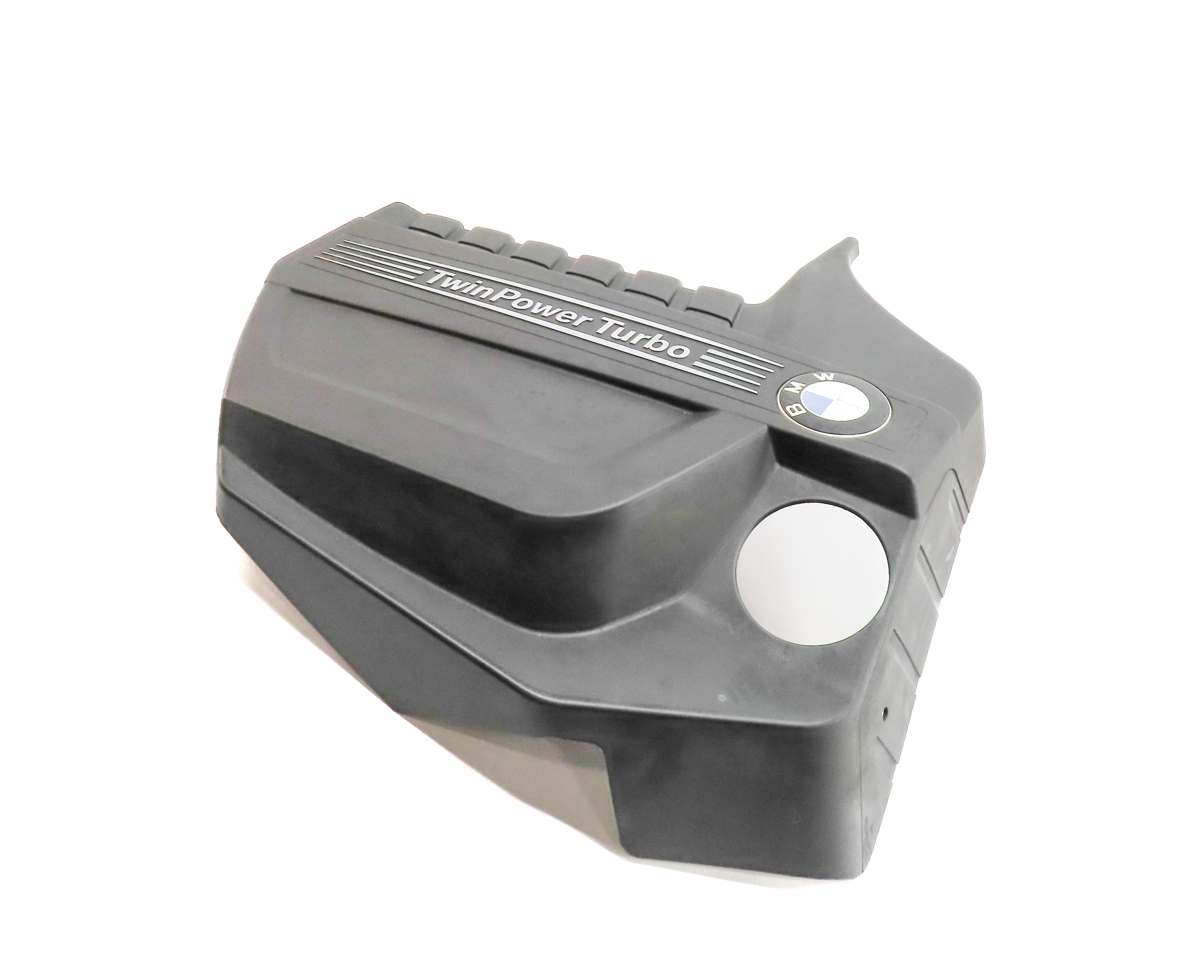 11-18 BMW 535i 640i 740i X3 X5 X6 (F10 F07 F01) 3.0L TURBO N55 ENGINE COVER TRIM — exact item pictured